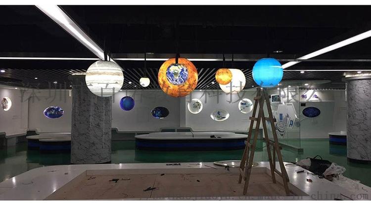 行星模型材质:树脂"百诺电动旋转内发光